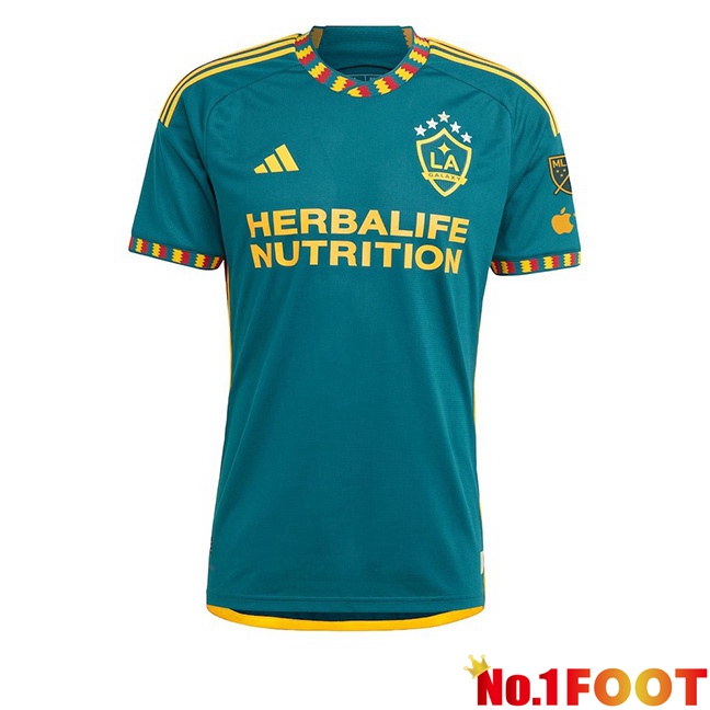 LA Galaxy Soccer Jersey Away Green 2024/2025