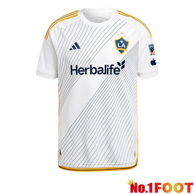 LA Galaxy Soccer Jersey Home White 2024/2025