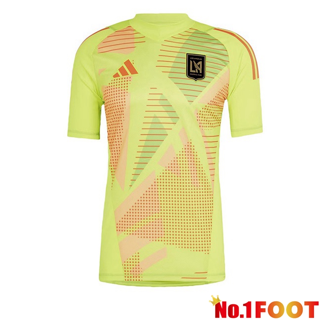 Los Angeles FC Goalkeeper Soccer Jersey Yellow 2024/2025 - Click Image to Close