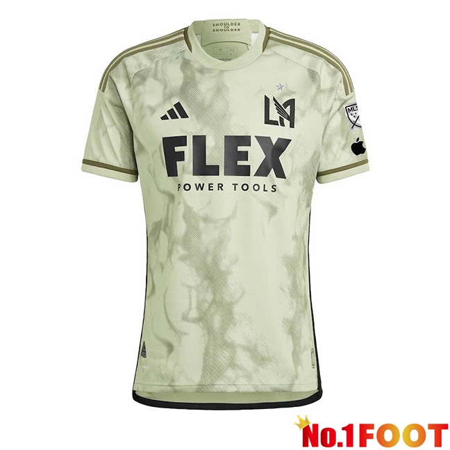 Los Angeles FC Soccer Jersey Away Yellow 2024/2025