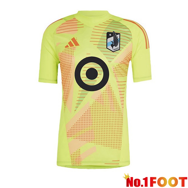 Minnesota United Goalkeeper Soccer Jersey Yellow 2024/2025