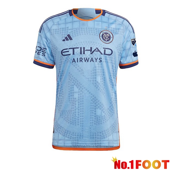 New York City Soccer Jersey Home Blue 2024/2025