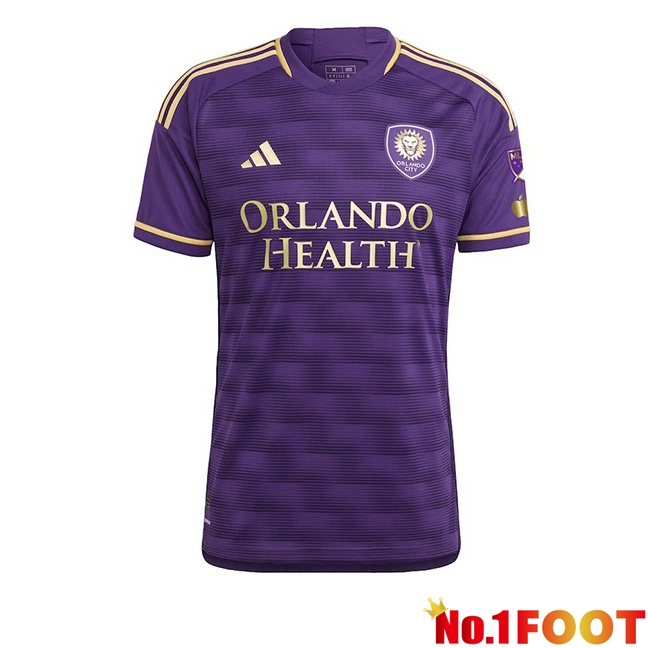 Orlando City SC Soccer Jersey Home Purple 2024/2025