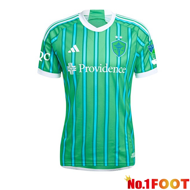 Seattle Sounders FC Soccer Jersey Home Green 2024/2025 - Click Image to Close