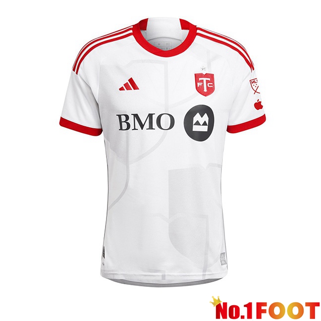 Toronto FC Soccer Jersey Away White 2024/2025 - Click Image to Close