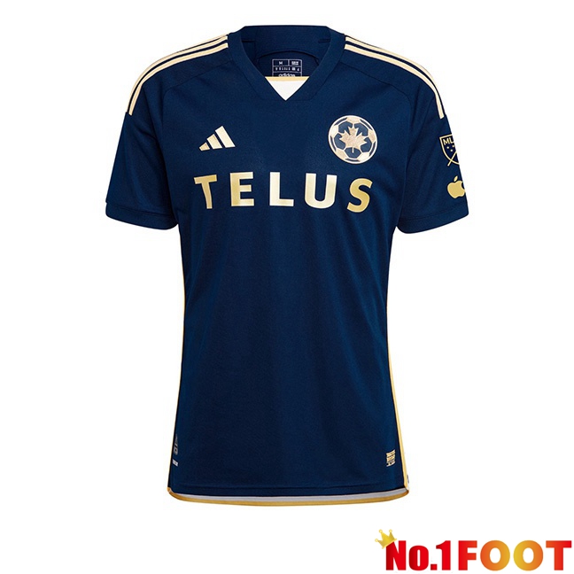 Vancouver Whitecaps Soccer Jersey Away Blue Royal 2024/2025