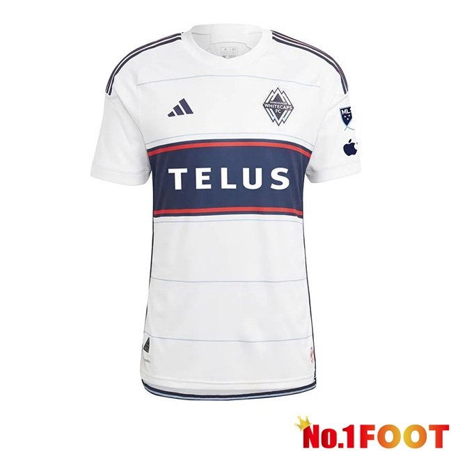 Vancouver Whitecaps Soccer Jersey Home Blue 2024/2025 - Click Image to Close