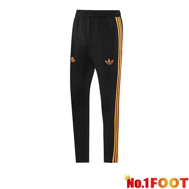 AS Roma Training Pants Black 2024/2025