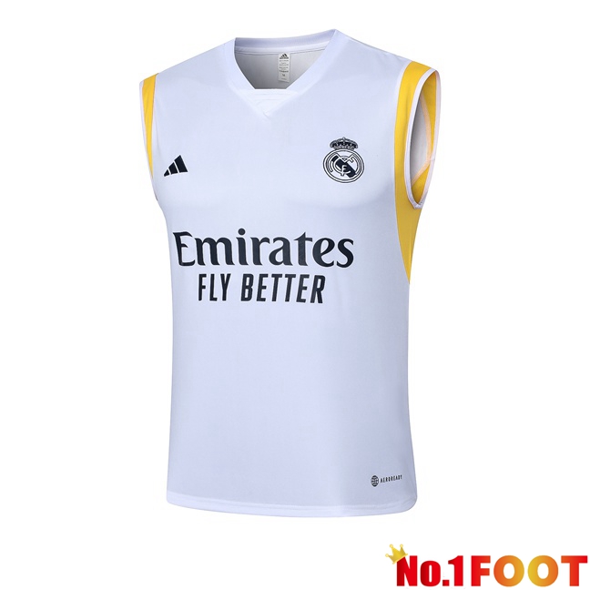 Real Madrid Soccer vest White 2024/2025