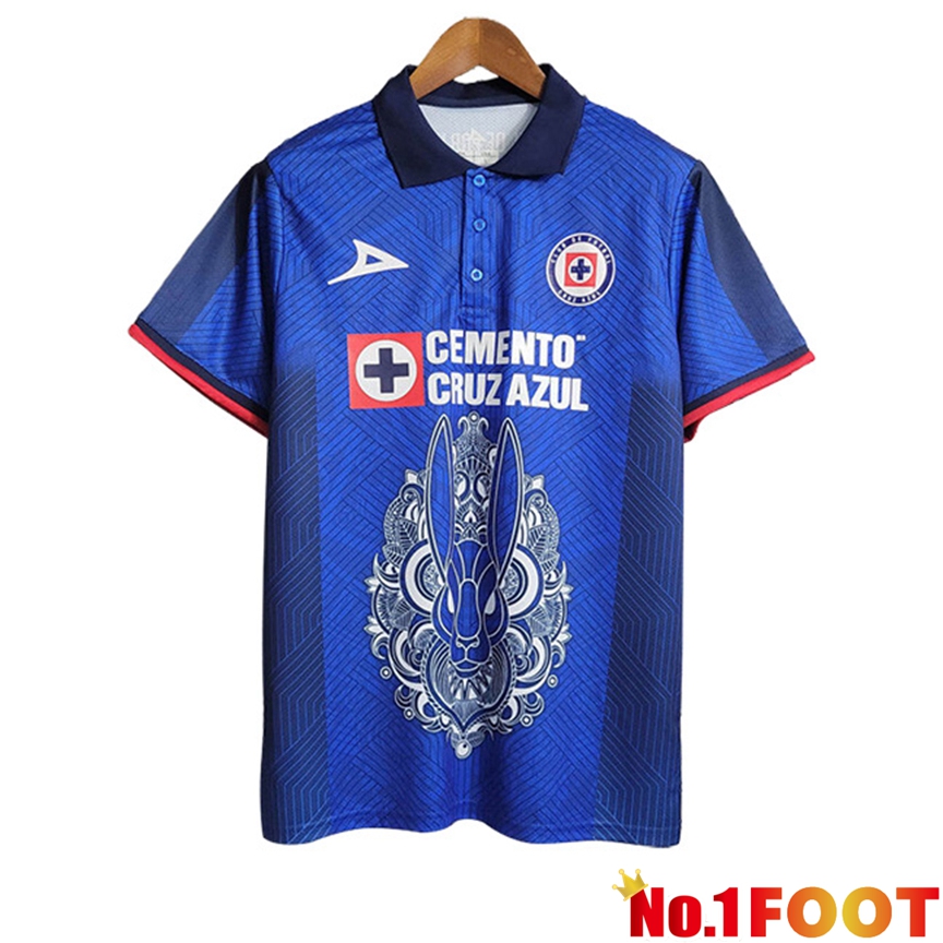 Cruz Azul Soccer Jersey Blue Day Of The Dead 2023/2024