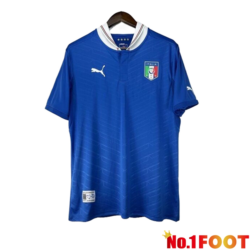 Italy Retro Soccer Jersey Home 2012/2013