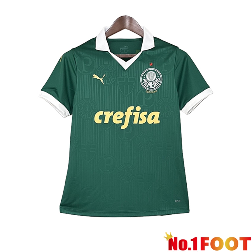 Palmeiras Womens Soccer Jersey Home 2024/2025