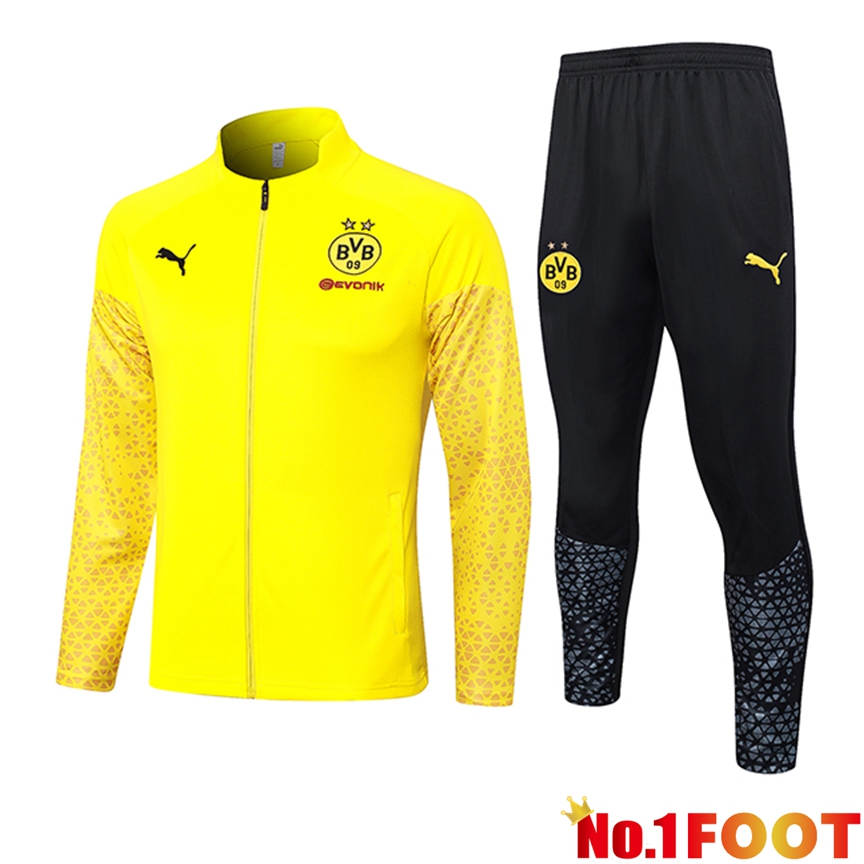 Dortmund Training Jacket Suit Yellow 2023/2024