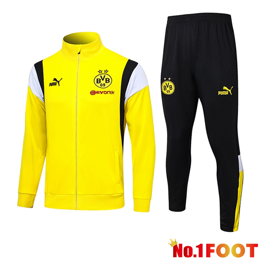 Dortmund Training Jacket Suit Yellow 2023/2024