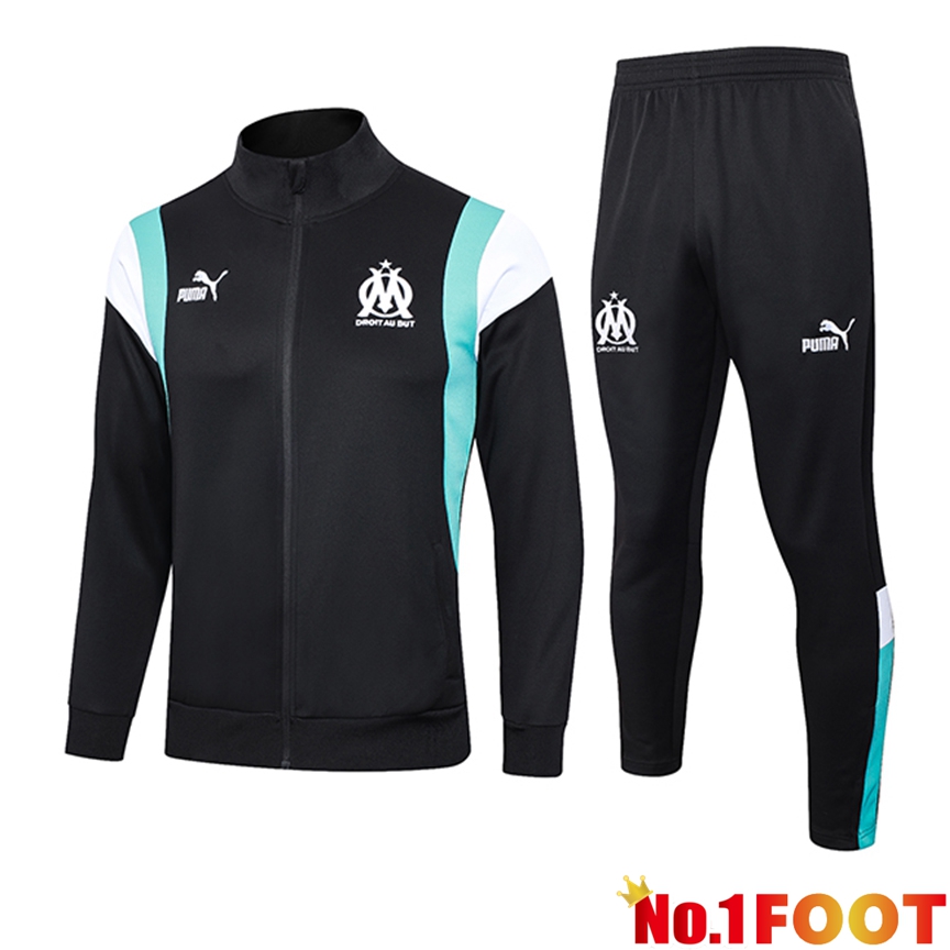 Marseille Training Jacket Suit Black 2023/2024