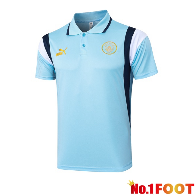 Manchester City Soccer Polo Blue 2024/2025 - Click Image to Close