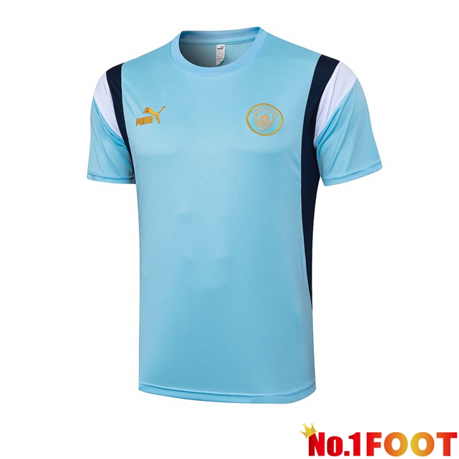 Manchester City Training T Shirt Blue 2024/2025