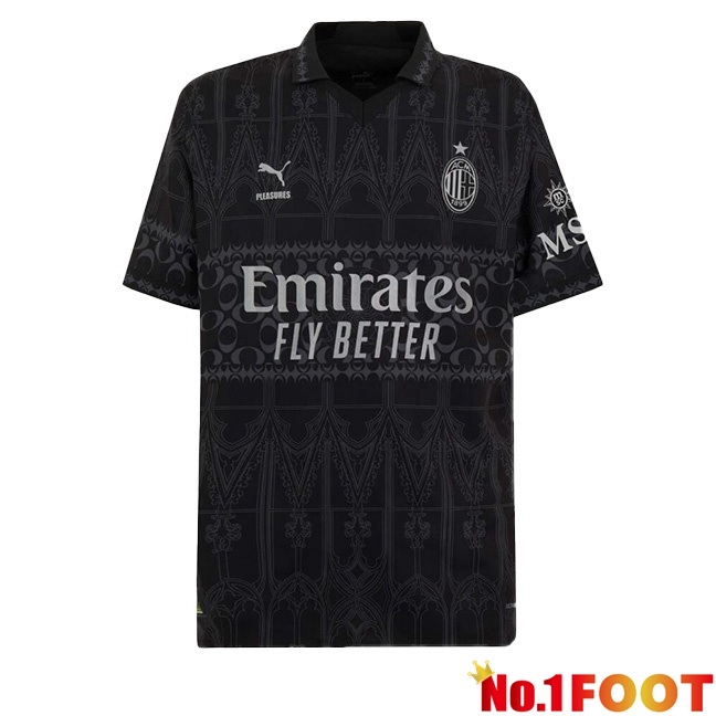 AC Milan Soccer Jersey Fourth Black 2023/2024