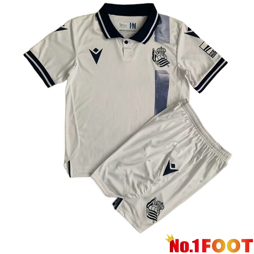 Real Sociedad Kids Soccer Jersey Third 2023/2024