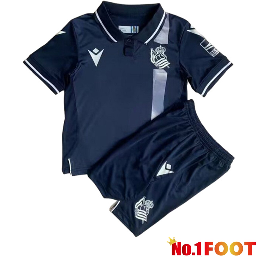 Real Sociedad Kids Soccer Jersey Away 2023/2024