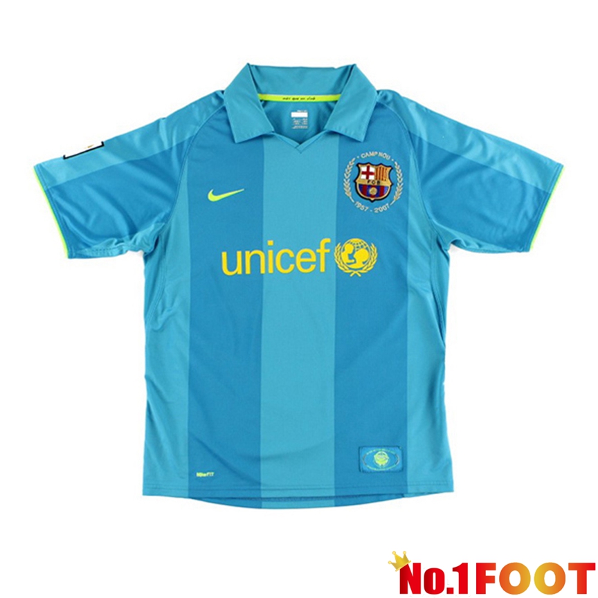 FC Barcelona Retro Kids Soccer Jersey Away 2007/2008