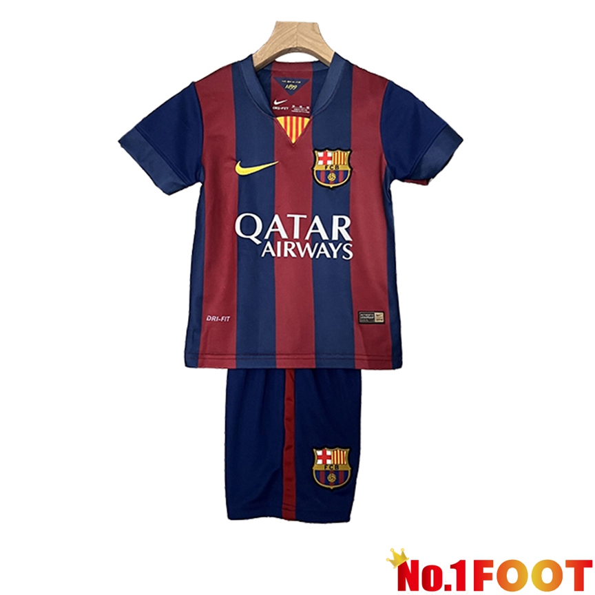 FC Barcelona Retro Kids Soccer Jersey Home 2014/2015