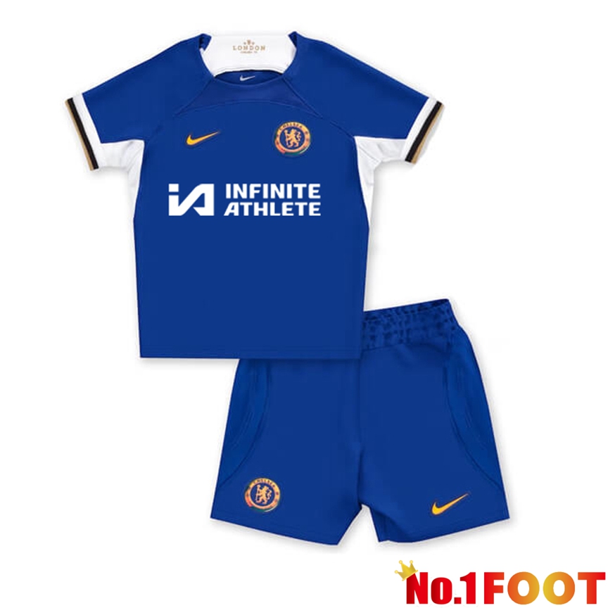 FC Chelsea Kids Soccer Jersey Sponsor Home 2023/2024