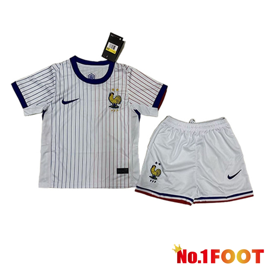 France Kids Soccer Jersey Away 2024/2025