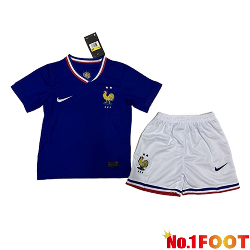 France Kids Soccer Jersey Home 2024/2025