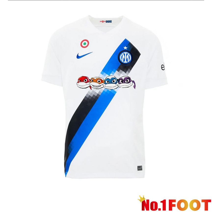 Inter Milan Soccer Jersey Away Ninja Turtles Special Edition 2023/2024