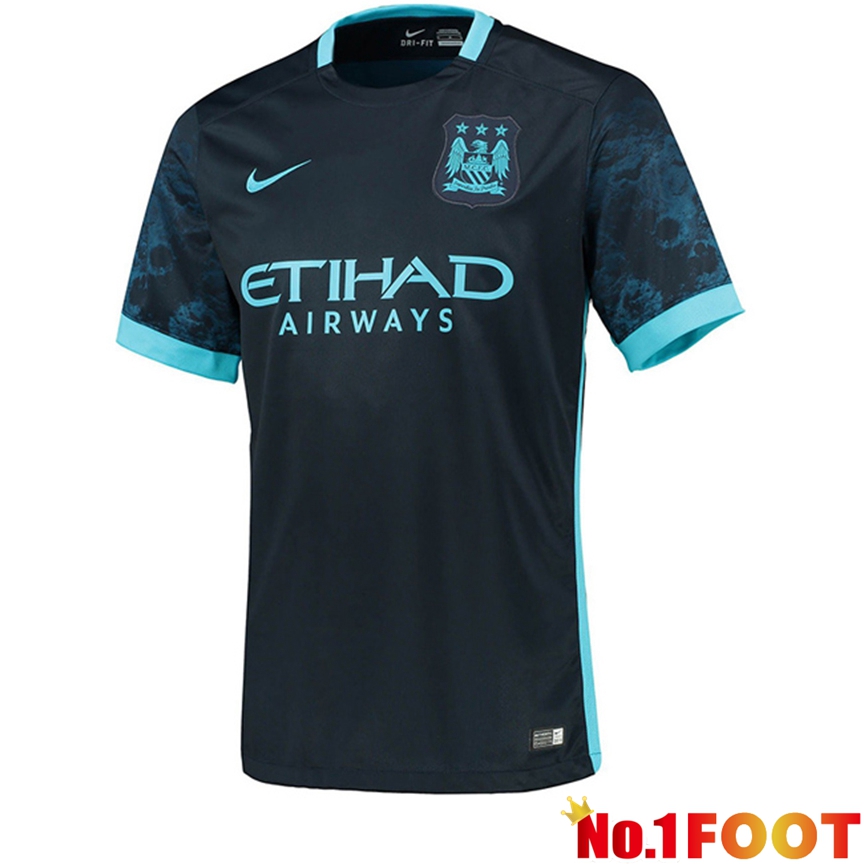 Manchester City Retro Soccer Jersey Away 2015/2016