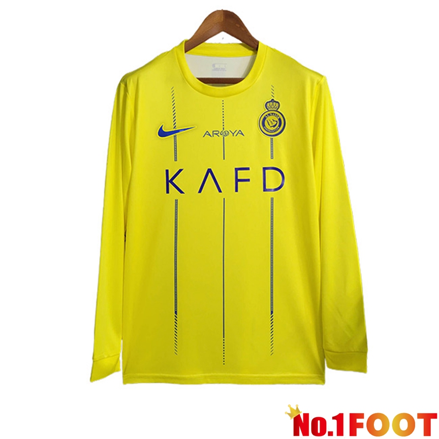 Al-Nassr Soccer Jersey Home Long sleeve 2023/2024