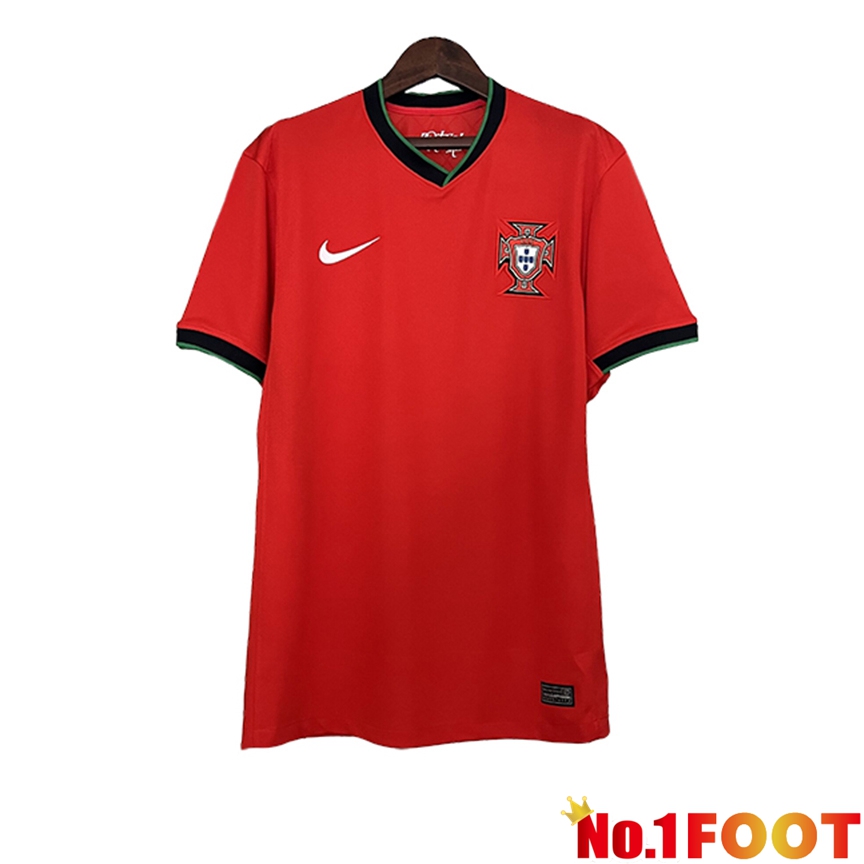 Portugal Soccer Jersey Home UEFA Euro 2024