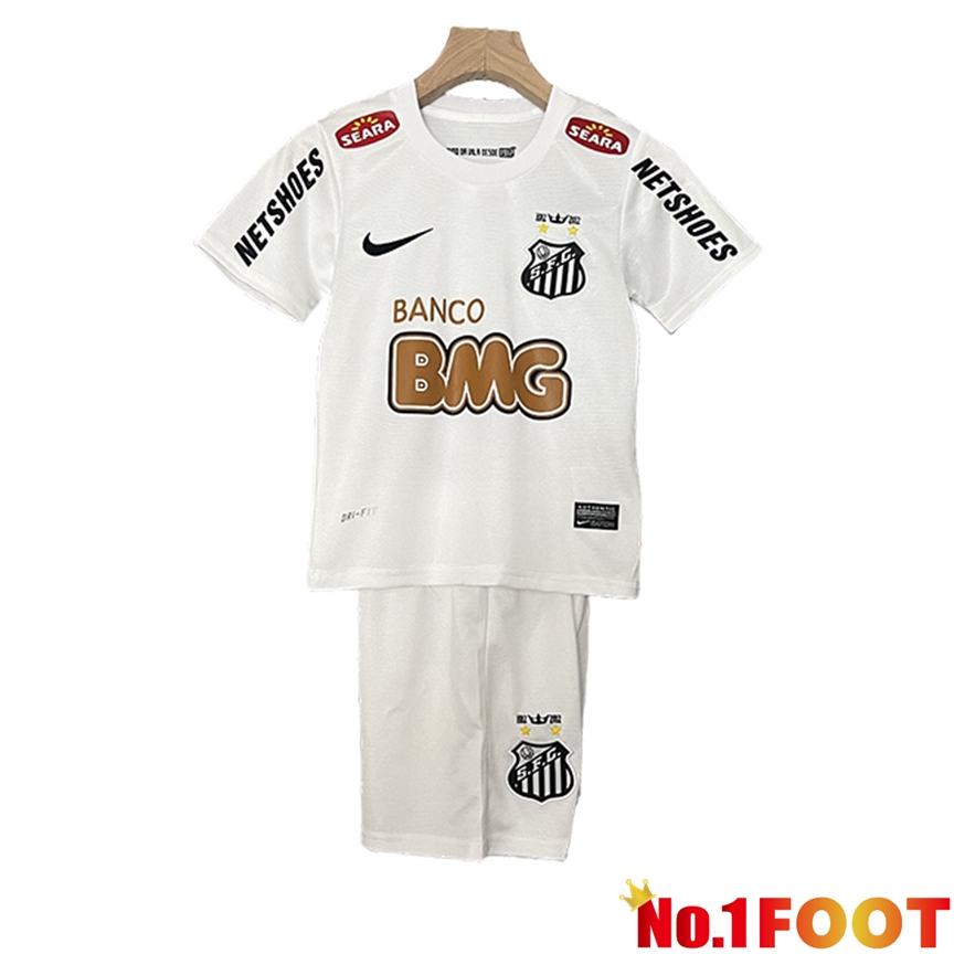 Santos Retro Kids Soccer Jersey Home 2011/2012