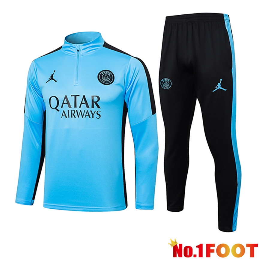 Jordan PSG Training Tracksuit Suit Blue/Black 2024/2025