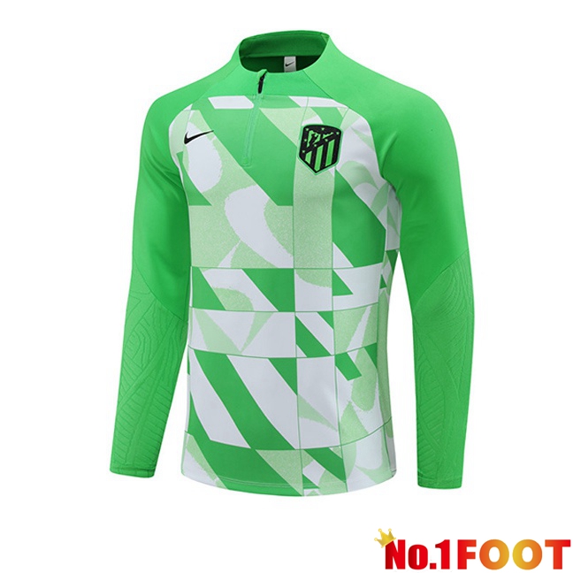 Atletico Madrid Training Sweatshirt Green 2024/2025