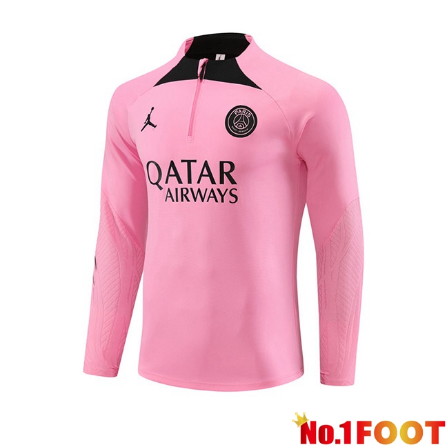 JORDAN Paris PSG Training Sweatshirt Pink 2024/2025