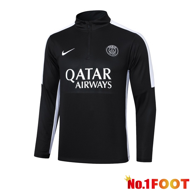 JORDAN Paris PSG Training Sweatshirt Black 2024/2025