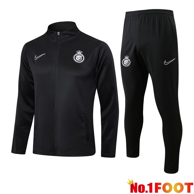 Al-Nassr FC Training Jacket Suit Black 2024/2025