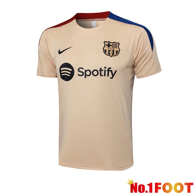 FC Barcelona Training T Shirt Yellow 2024/2025