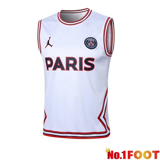 Paris PSG Soccer vest White 2024/2025