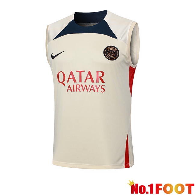 Paris PSG Soccer vest Yellow 2024/2025