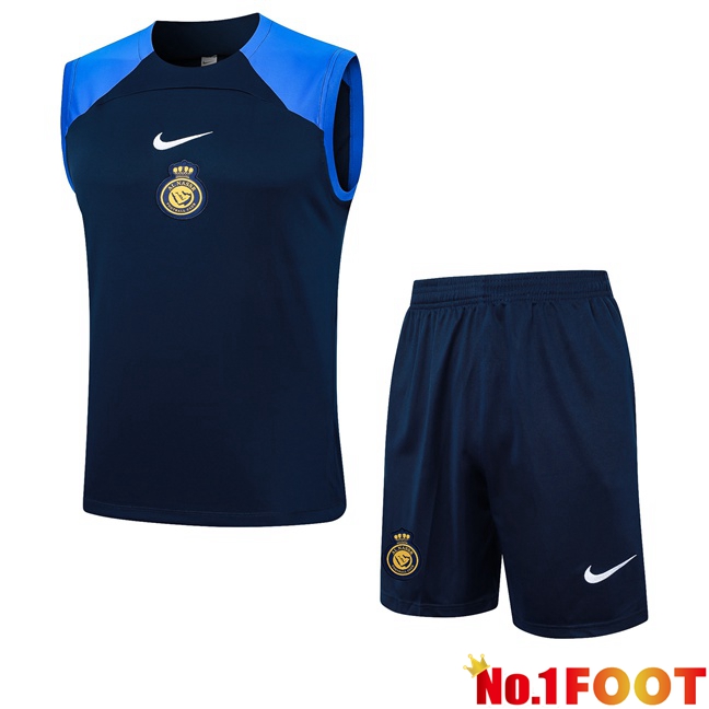 Al-Nassr FC Soccer vest + Shorts Blue Royal 2024/2025