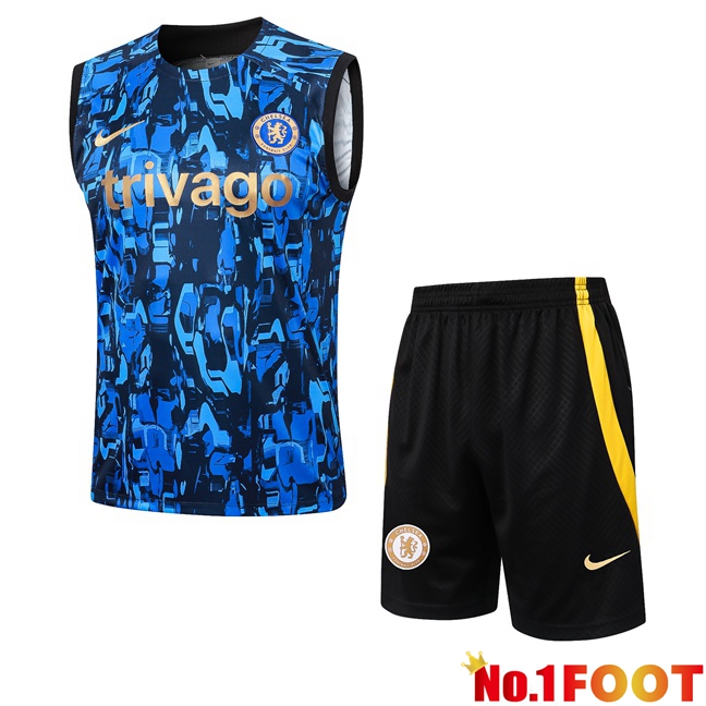 FC Chelsea Soccer vest + Shorts Blue 2024/2025