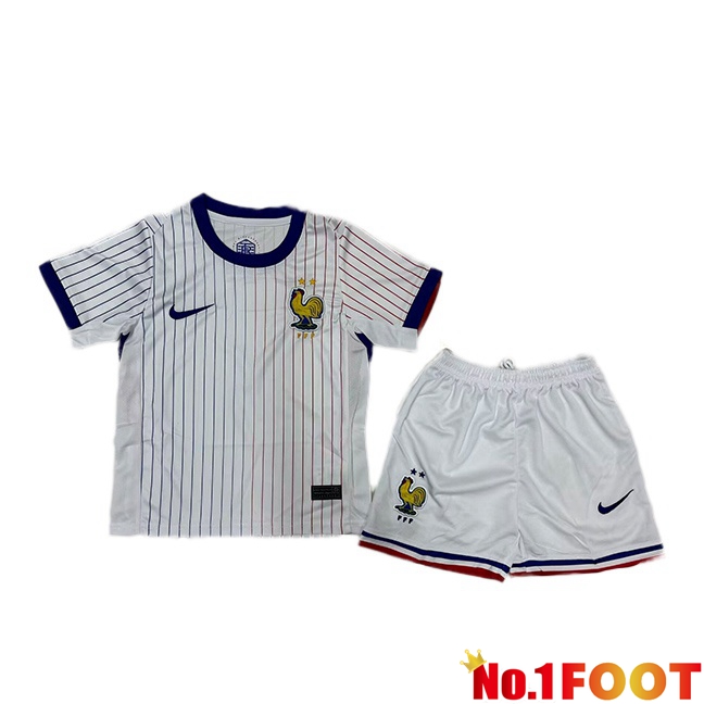 France Kids Away White Version Fuite UEFA Euro 2024