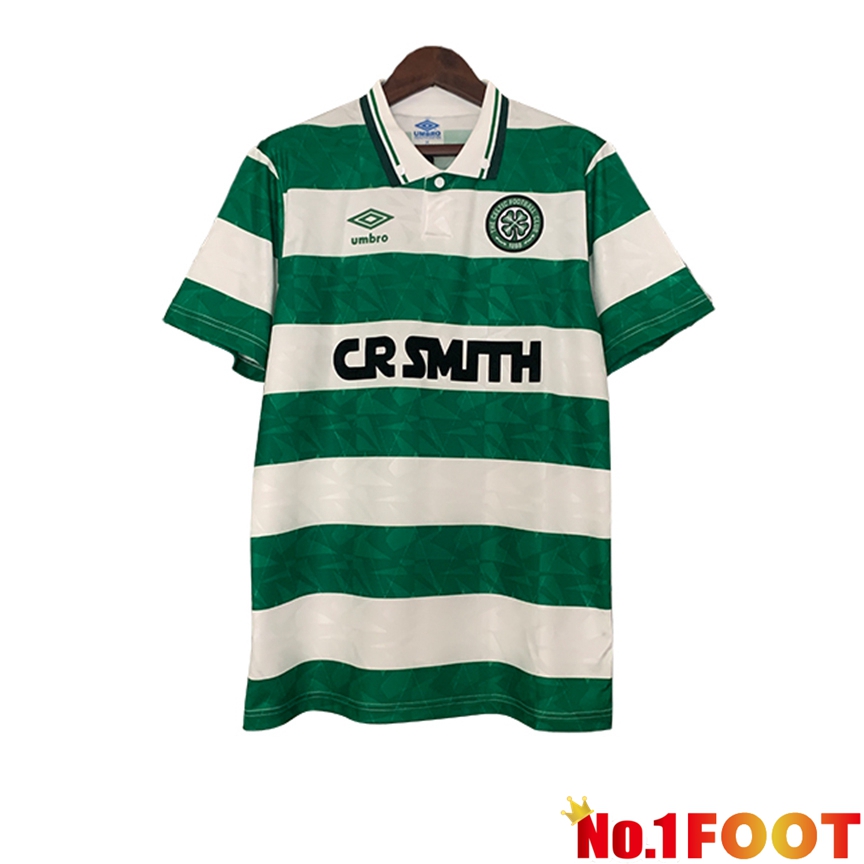 Celtic FC Retro Soccer Jersey Home 1989/1991