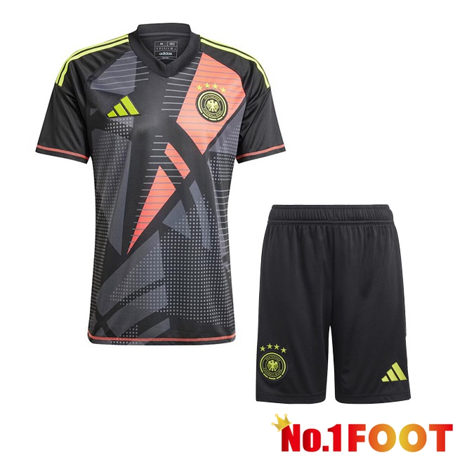 Germany Kids Soccer Jersey Goalkeeper Black 2024/2025