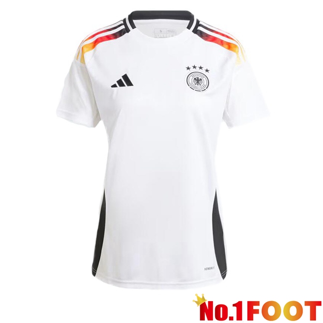 Germany Womens Home Soccer Jersey White 2024/2025