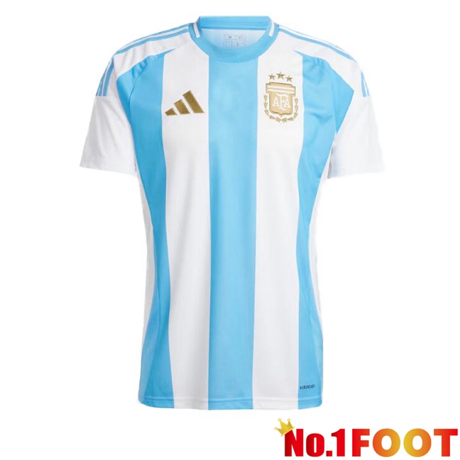 Argentina Home Soccer Jersey Blue White 2024/2025