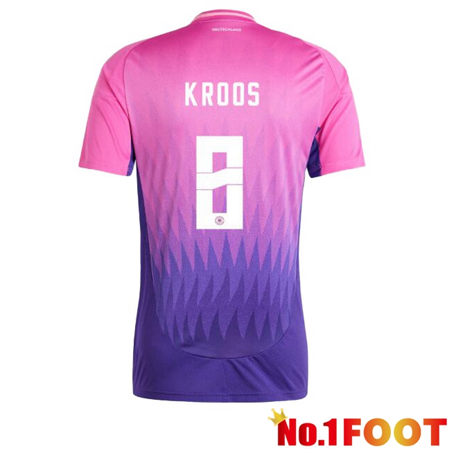 Germany (KROOS 8) Away Soccer Jersey Pink Purple 2024/2025